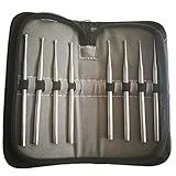 Leoterra 8pcs Ball Tip Snake Probe Professional Reptiles Snake Probe Kit Probes Set for Different Size Snakes… (Quantity, 8pcs)