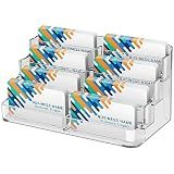 MaxGear Acrylic Business Card Holder, Desktop Card Display Stand, 8 Pockets