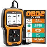 ANCEL AD410 Enhanced OBD2 Scanner, Vehicle Code Reader for Check Engine Light, Automotive OBD II Scanner Fault Diagnosis, OBDII Scan Tool for All OBDII Cars 1996+, Black/Yellow