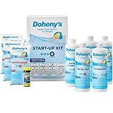Doheny's Ultimate Pool Opening Start-Up Kit | Includes Metal Out, Spring Control, Clarifier & Super Shock | Prevents Stains, Rust & Scale | Free Test Strips | Pro-Grade Pool Chemicals