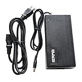 Syvrac 48-54.6V 2A Electric Bike Charger for 48V Lithium Battery Input Voltage AC120V(DC2.1MM Jack Connector)