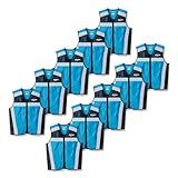LULY YANG DSP High Visibility Vest, XL (Pack of 10)