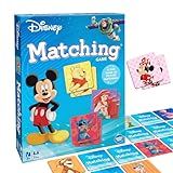 Wonder Forge Disney Matching Game - Fun Memory Game for Boys & Girls Ages 3 and Older - Featuring Classic Disney Characters - Preschool Learning Toy