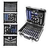 Prostormer 240-Pieces Mechanic Tool Set with Aluminium Tool Box