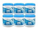 Bright Air 14 oz. Super Odor Eliminator, For Medium-Size Spaces, Cool & Clean Scent, Case of 6,Air Freshener, Natural Essential Oils, Lasts Up to 90 Days Each