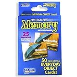 Stages Learning Materials Picture Memory Everyday Objects Card Game, Blue, Size 5 x 3