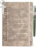 Realtor Gifts Men Women, Realtor Prayer Leather Journal 200 Pages Notebook A5 Lined with Pen, Gift for Real Estate Agent, Appreciation Thank You Gift for New Realtor Birthday Closing Christmas
