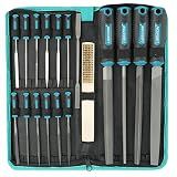 LIBRATON 31PCS Metal File Set, Metal Files, 12 Needle Files