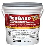 Custom Building Products RedGard Ready to Use Pink Waterproofing and Crack Prevention 1 gal.
