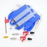 CYCEARTH Bike Bicycle DOT Oil Bleed Kit Tool for Avid Disc Brake Juicy 1 3 5 7 9 Elixir Code RX R CR XO XX SRAM Carbon Trail Formula