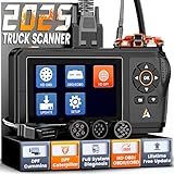 ANCEL HD430 Heavy Duty Truck Scanner, DPF Reset & Forced Regeneration for Cummins & Caterpillar Engine, Full System HDOBD Diesel Scanner OBD2 Diagnostic Scan Tool Code Reader for Diesel Trucks & Cars