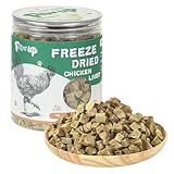 PAWUP Freeze Dried Chicken Liver Pet Treats, High Protein Freeze-Dried Pet Food for Dogs, Cats, Fresh Ingredient Snacks, 4.6 oz, Rawhide Free&Grain Free