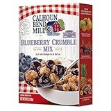Calhoun Bend Mill Blueberry Crumble Mix | Delicious Easy to Make Crumble Dessert | Perfect for Blueberries or Your Favorite Fruits | Classic Dessert | Ideal for Baking Enthusiasts - 8 Oz (Pack of 1)