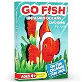 GO Fish Untamed Oceans, a Go Fish Card Game for Kids 4-8 and Up – Play Old Maid and Slap Jack with Same Deck – Easy to Learn – Family, Board Game Night and Classroom Party Fun – Great Gift Idea