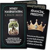 Money Manifestation: A Wealth Oracle - Messages from The Universe to Guide You Towards Abundance, Prosperity and Success - Deck of 60 Career Oracle Cards with Meanings on Them