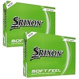 Srixon Soft Feel Golf Balls, Soft Feel 14, (24 Pack), White
