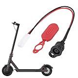 Yungeln Scooter Battery Charger Connector Socket,Charging Port Wire with Silicone Sleeve Compatible with Xiaomi M365 1S Pro Pro2 Electric Scooter Accessories