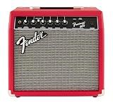 Fender Frontman 20G Guitar Amp, 20 Watts, with 2-Year Warranty 6 Inch Fender Special Design Speaker, Red