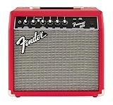 Fender Frontman 20G Guitar Amp, 20 Watts, with 2-Year Warranty 6 Inch Fender Special Design Speaker, Red