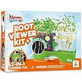Klever Kits 2-in-1 Root Viewer & Planting Science Kit for Kids – STEM Learning Gifts for Kids Aged 6+, Soil & Hydro Observation Kit Birthday Toys Gifts for Boys and Girls