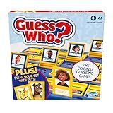 Hasbro Gaming Guess Who? Board Game, with People and Pets Cards, The Original Guessing Game, Kids, Ages 6+(Amazon Exclusive)