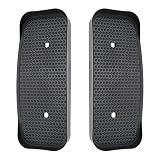 SING F LTD Pair of Black Ellipitical Pedals Fitness Pedal Plastic Fitness Equipment Accessories 34.5x15cm Compatible with XS Sports Cross Trainer