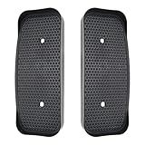 SING F LTD Pair of Black Ellipitical Pedals Fitness Pedal Plastic Fitness Equipment Accessories 34.5x15cm Compatible with XS Sports Cross Trainer