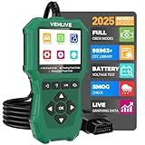 Motorcycle Scanner, Motorcycle Fault Code Reader with Voltage Test, Motorcycle OBD2 Scanner with Quick Test, Motorcycle Diagnostic Tool for Yamaha/Honda/Kawasaki/BMW/Generation/KYMCO/SYM/Suzuki ect