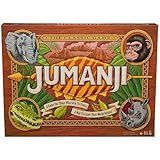 Spin Master Games, Jumanji 30th Anniversary Edition, The Classic Thrilling Adventure Family Board Game Based on The Action-Comedy Movie, Updated Jungle Challenges, 2-4 Players, for Ages 6 & Up