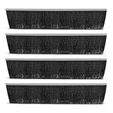 usvehj 46780 Lawn Sweeper Brush 21” for Agri-Fab 42” Tow Behind Lawn and Leaf Sweeper, for Model 45-02616-997, 45-0521, 45-0456, 45-0492 (4-Pack)