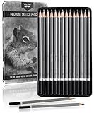 Mr. Pen- Sketch Pencils for Drawing, 14 Pack, Graphite Pencils for Drawing Pencils