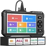 KINGBOLEN S6 Elite OBD2 Scanner, 2026 Bidirectional Scan Tool, 15 Reset, Active Test, All System Car Diagnostic Scanner, CAN FD/FCA/Renault SGW, Lifetime Free Upgrade Scanner for Car, Upgraded of S608