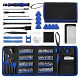 EFAITHFIX Screwdriver Sets 142-Piece Electronics Precision Screwdriver with 120 Bits Magnetic Repair Tool Kit for iPhone, MacBook, Computer, Laptop, PC, Tablet, PS4, Xbox, Nintendo, Game Console, etc