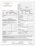 NextDayLabels - Used Vehicle Automotive Bill of Sale Purchase Agreement (3 Part)