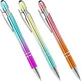 aigHOMnE 3 Pieces Pin Pen Weeding Pen Tool for Vinyl, Precision Weeding Pen Tools Quick Air Release Tool Pinpen Vinyl Pen Weeder Touch Screen Pen (Gradient Color, 3)