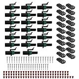 20Pcs 12015792 Complete Kits 2 Pin Sealed Connector 16-14 GA 8173 Replacement for Delphi Weather Pack