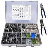 Delphi Weather Pack Pro Kit WP-1505 With 2 Crimp Tools: Sealed Weatherproof Automotive Electrical Connectors 20-12 Gauge 1505 Piece Kit With 12014254 and T-18 Crimp Tools