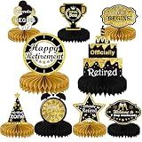 KSKSPE 9PCS Retirement Party Decorations