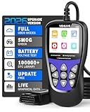 OBD2 Scanner Diagnostic Tool, VEHLIVE V850 Car Code Reader for Check Engine Light with Reset, I/M Readiness, Battery Tester, Live Data, CAN Diagnostic Scan Tool for All OBDII Vehicles After 1996