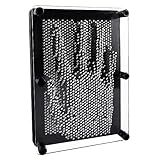 Super Z Outlet 3D Pin Art Board - Metal Fidget Sensory Toy for Stress Relief & Creativity