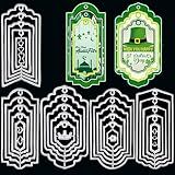 ORIGACH 5 Set 36 Pcs Bookmark Metal Cutting Dies Tag Die Cuts Embossing Stencils Scrapbooking Tool for DIY Card Scrapbooking