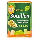 Marigold Health Foods Bouillon Instant Vegetable Stock Powder 500 g - Vegan & Gluten Free - Makes 25 Litres