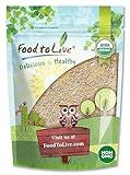 Food to Live Organic Old Fashioned Cornmeal Coarse, 1.5 Pounds – Non-GMO, Whole Grain, Vegan, Kosher, Bulk Yellow Milled Maize, Great for Baking Cornbread, Pancakes, and Tortillas. Made in USA