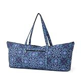Boulder Bee Yoga Mat Bag with Wet Pocket, Large Yoga Mat Carrier, Yoga Gifts for Women, Gym Tote Bag for Travel Office Beach Workout