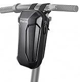 MOSISO Electric Scooter Bag, Waterproof EVA Scooter Storage Bags for Scooters, Bikes, 3L Large Capacity Front Hanging Handlebar Bag for Carrying Phone,Wallet,Keys,Charger Tools,Repair Tools, Black
