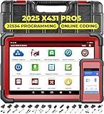 LAUNCH X431 PRO 5 Scan Tool: 2025 J2534 Reprogramming Tool, ECU Online Coding, Topology Mapping, Upgraded of X431 V+, Bi-Directional Diagnostic Scanner, with SmartLink C CANFD & DOIP, 2 Years Update