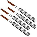 Norpro 8660 Nonstick Grilling Kabob Baskets, Set of 4