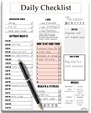 ADHD Planner for Adults & Women - 2026 Productivity Planner & Daily To Do List & Task Notepad, Neurodivergent Tools for Adults, Undated Full Focus Organization Pad with 50 Tear-Off Sheets, 8.5 x 11 Inch