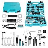 DURATECH 41 Pieces Bicycle Repair Tools, Bike Tools Kit with Storage Box