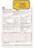 New CMS 1500 Claim Forms - HCFA (Version 02/12) (100 Sheets)